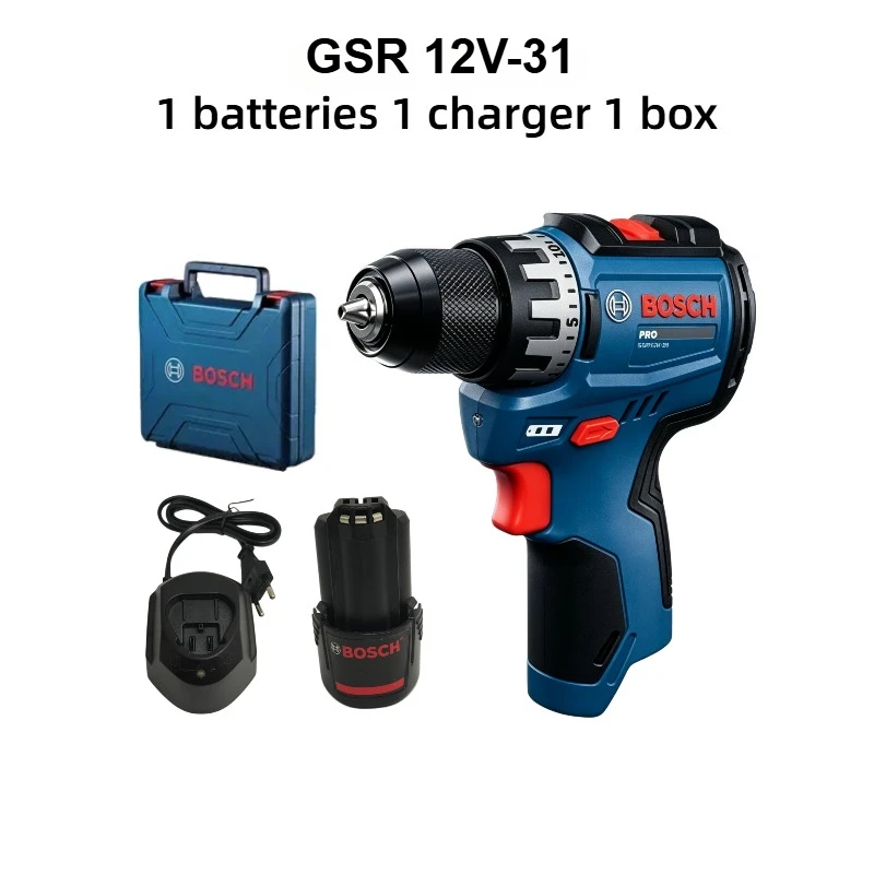 Woodworking Power Tools - مثقاب بوش بروفيشنال GSR 12V-31 اللاسلكي،