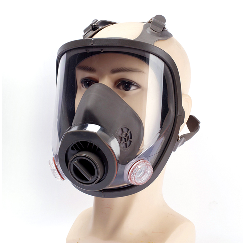 Woodworking Respirator - قناع غاز كيميائي كامل الوجه بثلاثة