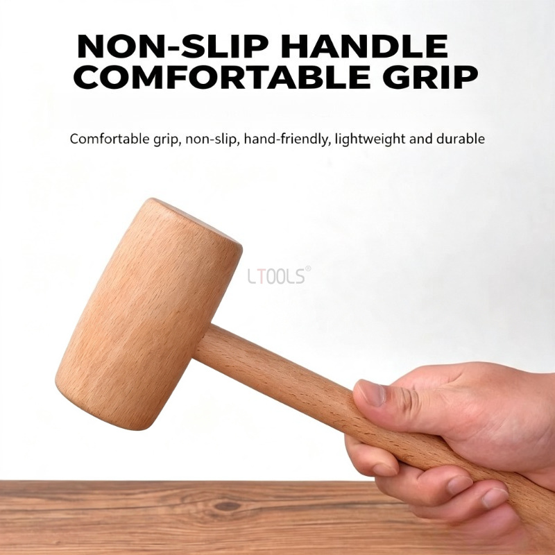 Wooden Mallet Carving - مطرقة خشبية صلبة يدوية صغيرة، أداة