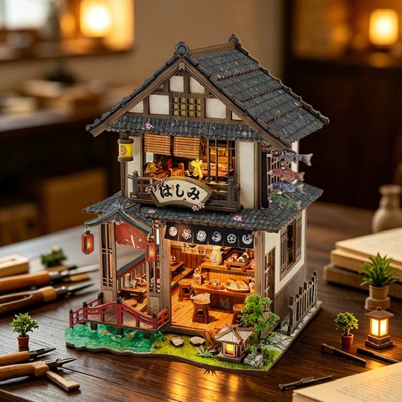 مجموعة نماذج مصغرة خشبية للترك - مراجعة Woodworking Kits For Kids وسعره