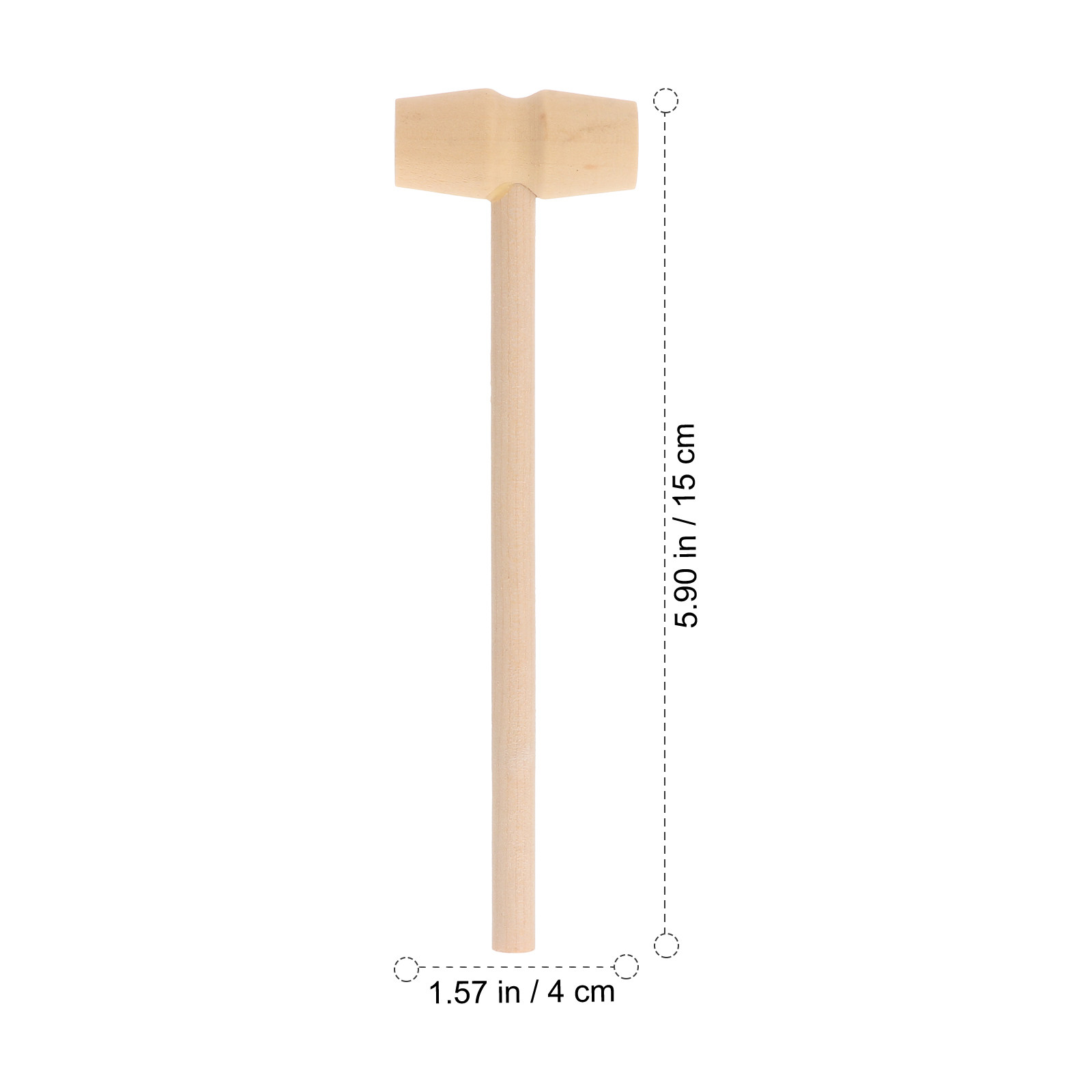 20 قطعة مطرقة خشبية صغيرة للأط - مراجعة Wooden Mallet Carving وسعره