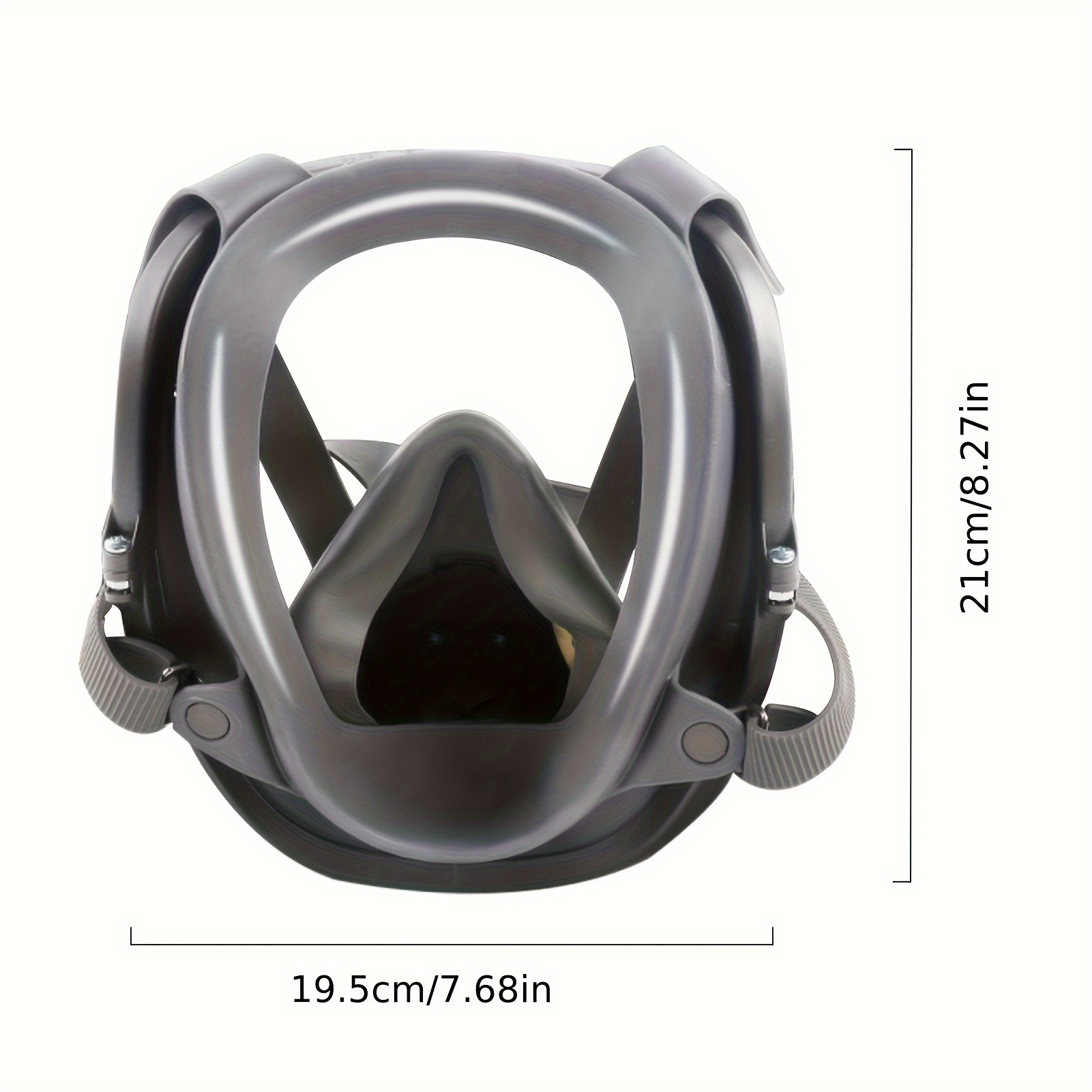 قناع غاز 6800 كامل الوجه كبير  - مراجعة Woodworking Respirator وسعره
