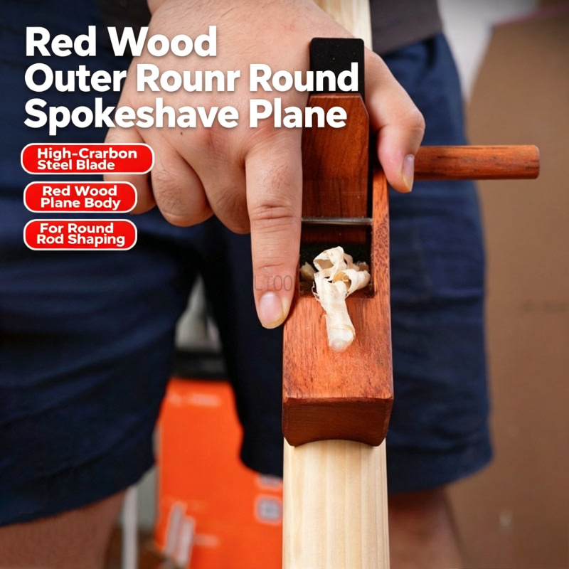 مخرطة خشبية نصف دائرية عتيقة ل - مراجعة Spoke Shave Round وسعره
