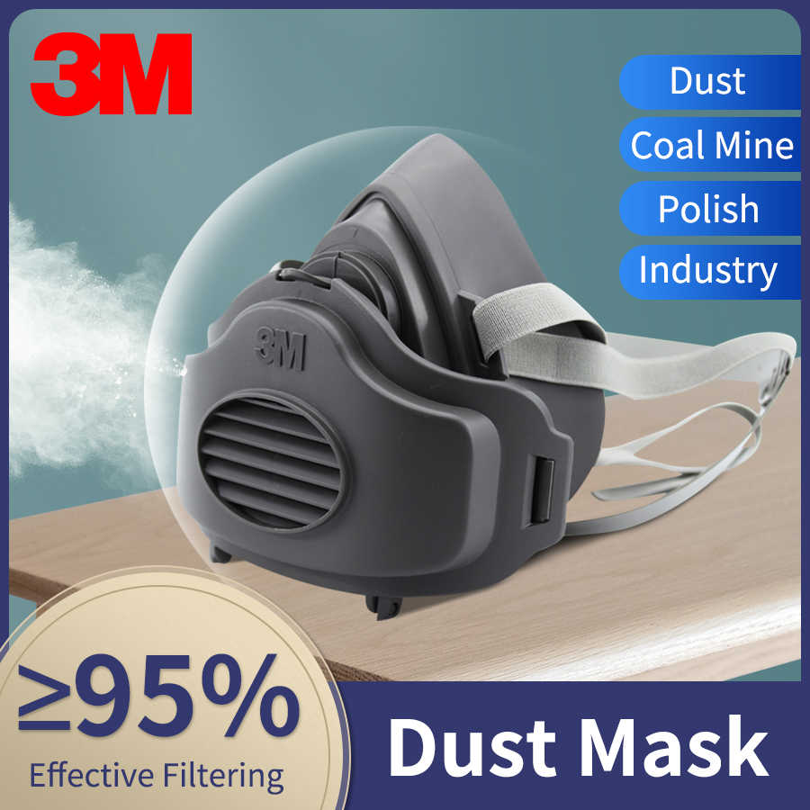 3M 3200 الغبار اللوحة تنفس نصف - مراجعة Woodworking Respirator وسعره