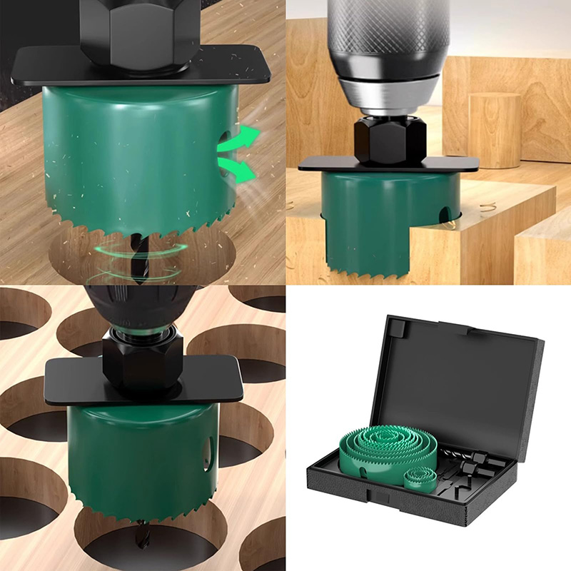 مجموعة منشار قطع 19/8/5 قطع بح - مراجعة Woodworking Cutting Tools وسعره