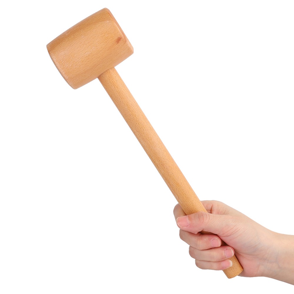 مطرقة خشبية صلبة من خشب الزان، - مراجعة Wooden Mallet Carving وسعره