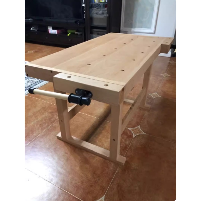 طاولة عمل منزلية من الخشب الصل - مراجعة Woodworking Table وسعره