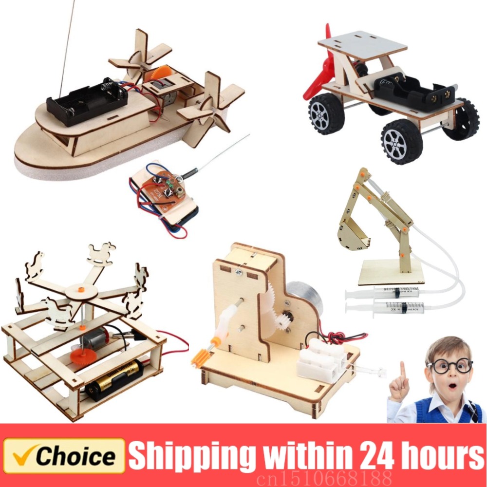 نموذج قارب خشبي ديي ألعاب العل - مراجعة Woodworking Kits For Kids وسعره