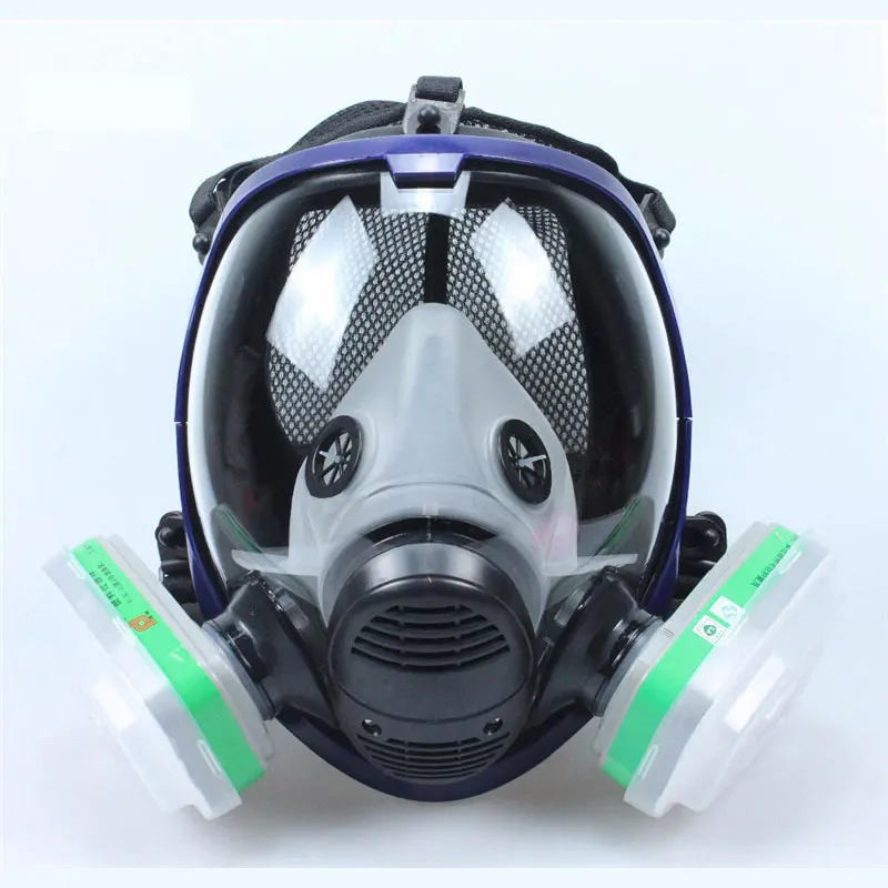 قناع كيميائي 6800 7 في 1 قناع  - مراجعة Woodworking Respirator وسعره
