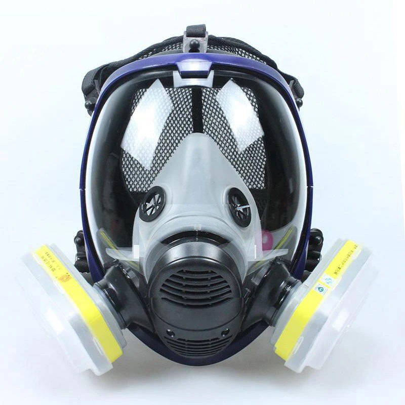 قناع كيميائي 6800 7 في 1 قناع  - مراجعة Woodworking Respirator وسعره