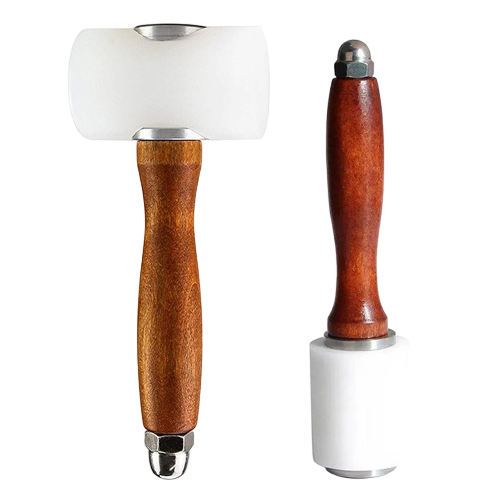مطرقة نحت الجلد الفاخرة، المتا - مراجعة Wooden Mallet Carving وسعره