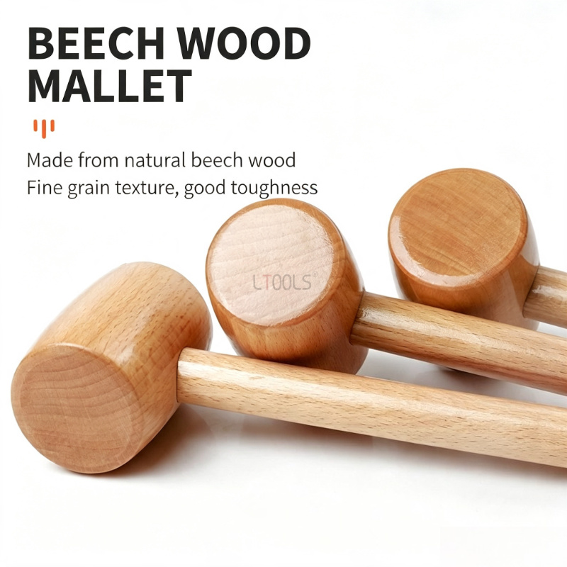 مطرقة خشبية صلبة يدوية صغيرة،  - مراجعة Wooden Mallet Carving وسعره