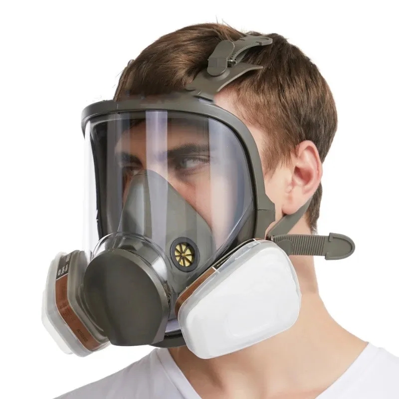 قناع غاز كبير الحجم 6800، جهاز - مراجعة Woodworking Respirator وسعره