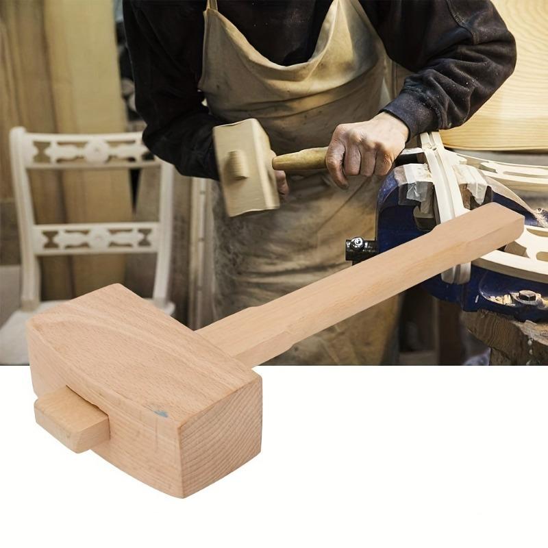 مطرقة خشبية صغيرة يدوية للنجار - مراجعة Wooden Mallet Carving وسعره