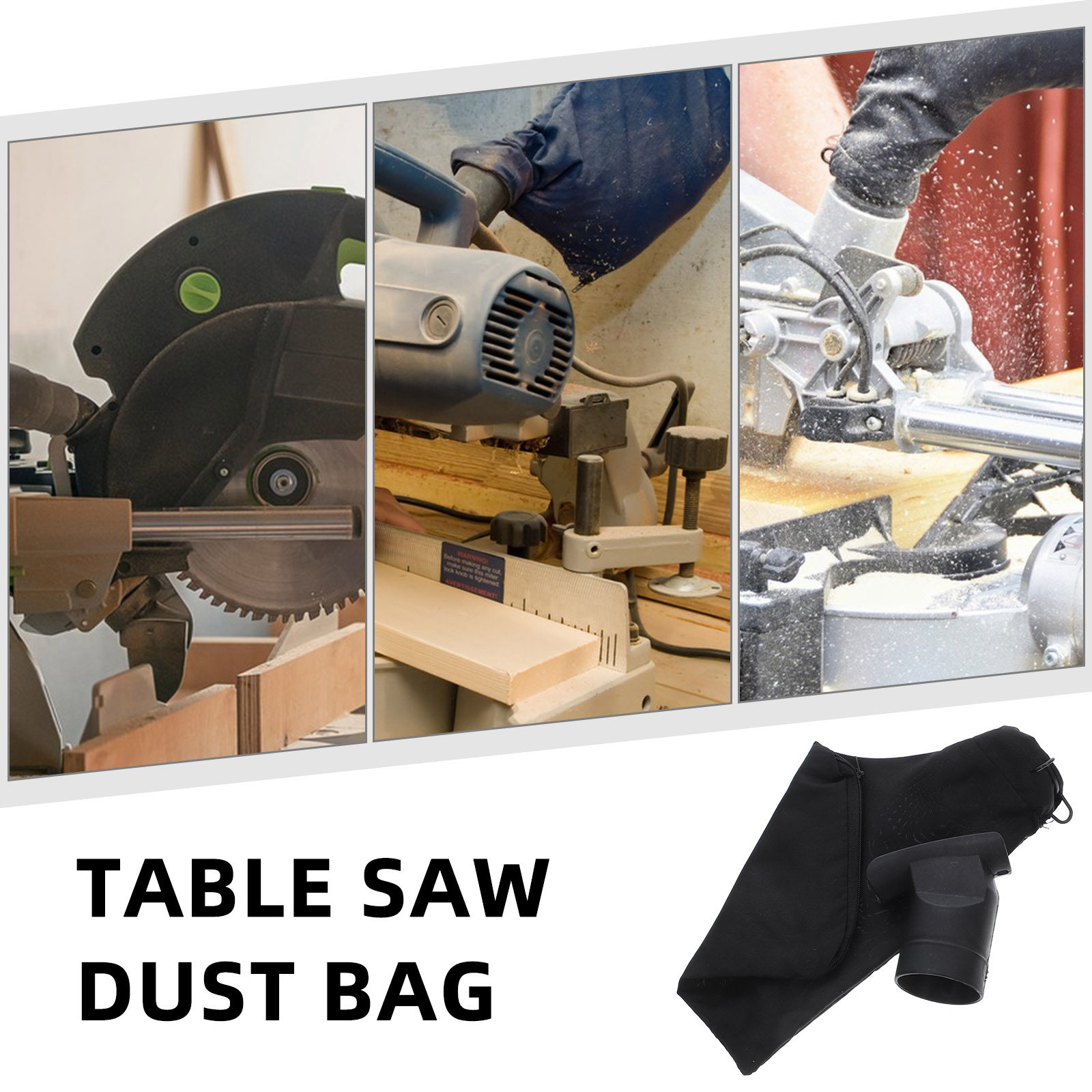 كيس تجميع الغبار الأسود العالم - مراجعة Woodworking Power Tools وسعره