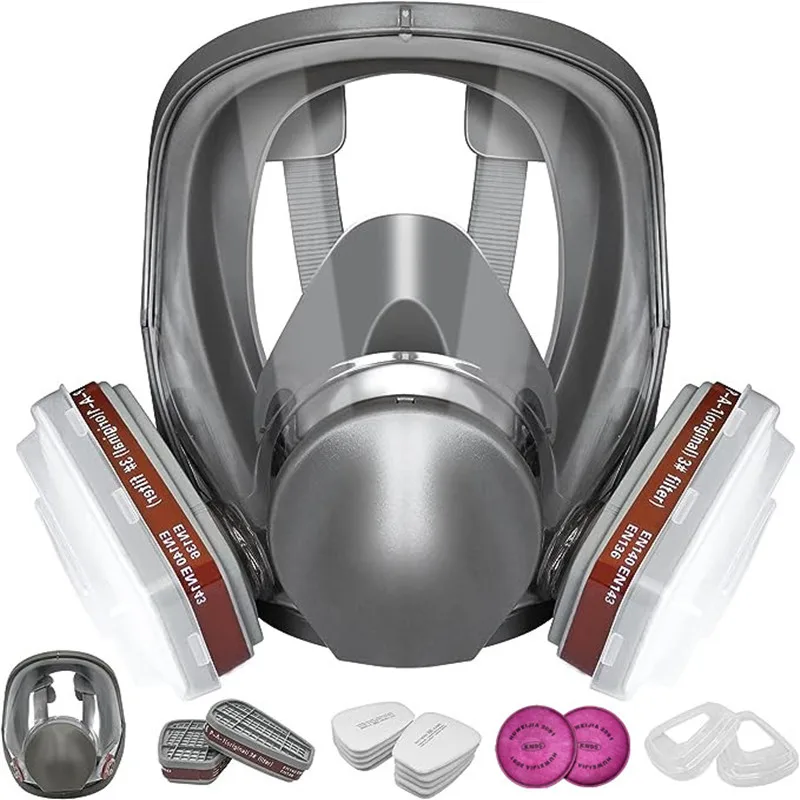 6800 اللوحة الصناعية رش التنفس - مراجعة Woodworking Respirator وسعره