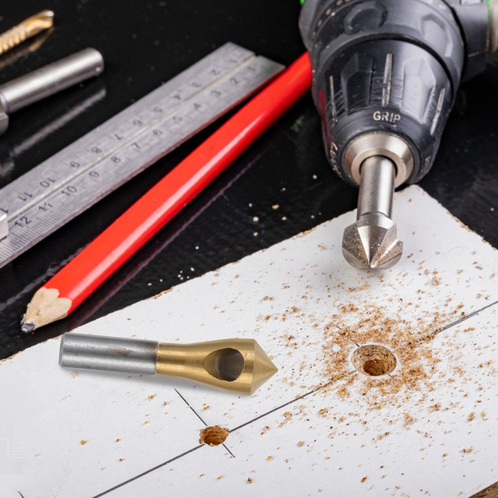 أداة شطف عالية الأداء مطلية با - مراجعة Woodworking Cutting Tools وسعره