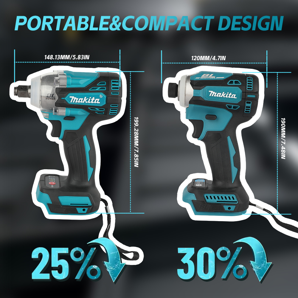 مفتاح ربط كهربائي لا سلكي بدون - مراجعة Makita Drill Dtw300 وسعره